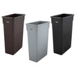 23 Gallon Slender Trash Can, Green, COMPOST