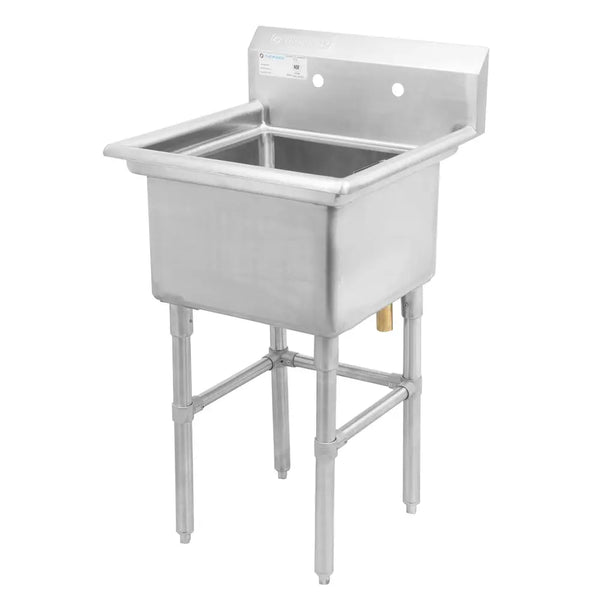 Thorinox TSS-1818-0 Single Sink (18") - Without Drainboard