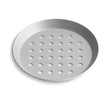 10" Perforated Press-Cut Pizza Pan