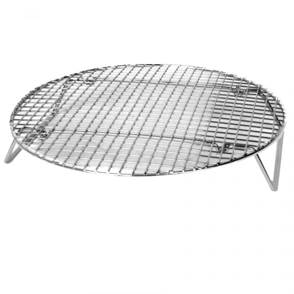 17" Round Steamer, Chrome Plated