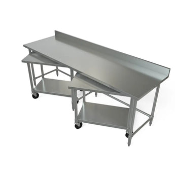 TARRISON Nested Work Tables With 4