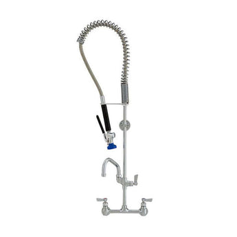 Fisher 48909 Backsplash Mounted Pre-Rinse Faucet with 8