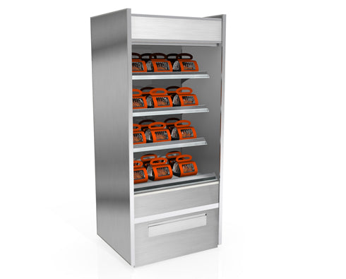 Structural Concepts Oasis B-32H Heated Self-Service Case – 32”D