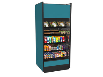 Structural Concepts Oasis B-32TM Refrigerated Self-Service Case – 32″D – Top Mount Compressor