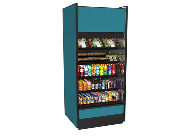 Structural Concepts Oasis B-32TM Refrigerated Self-Service Case – 32″D – Top Mount Compressor