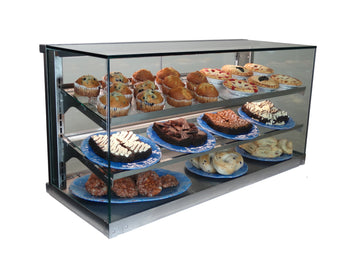 Structural Concepts Impulse CGSV-22 Non-Refrigerated Service/Self-Service Countertop Case – Vertical Front