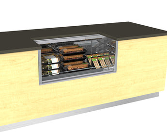 Structural Concepts Oasis CO-24R Refrigerated Self-Service Counter Case 24″D – Freestanding, Counter Height or Under Counter Models