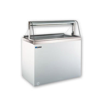 Master Bilt Ice Cream Dipping/Display Merchandiser Curved Glass - DD-46CG