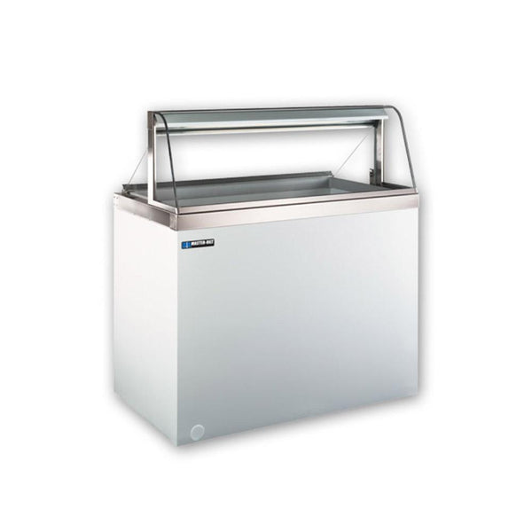 Master Bilt Ice Cream Dipping/Display Merchandiser Curved Glass - DD-46CG