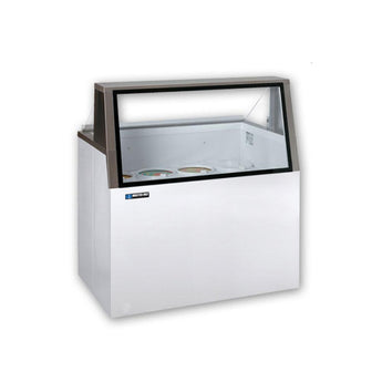 Master Bilt Ice Cream Dipping/Display Merchandiser Low Glass - DD-46L