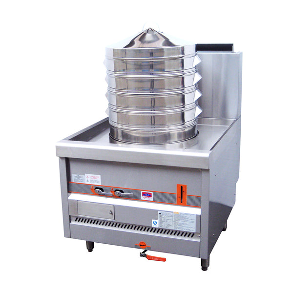 Flame-Mate ECS-1N-N Environmental Dim Sum Steamer Single Head Natural Gas