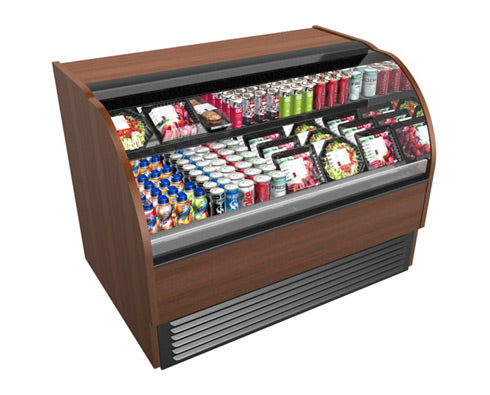 Structural Concepts Harmony HMO-36R Narrow Depth Refrigerated Self-Service Low Profile Case