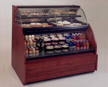 Structural Concepts Encore HOU-52R Combination Convertible Service Above Refrigerated Self-Service Case