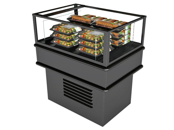 Structural Concepts  MI3-R Refrigerated Self-Service Mobile Island – 3′ Case Depth