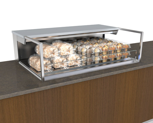 Structural Concepts Reveal NE-13DSSV Non-Refrigerated Self-Service Slide In Counter Case