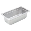 Winco Anti-Jam Steam Pan, 22 Gauge Stainless Steel
