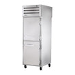 True STA1FPT-2HS-2HS Pass-Thru Solid Half Front / Solid Half Rear Swing Doors Freezer