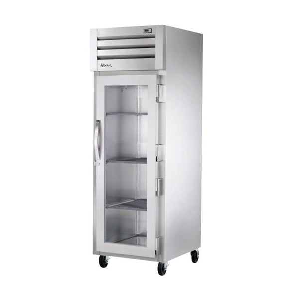 True STA1H-1G Reach-In Glass Swing Door Heated and Holding Cabinet with Digital Display - 1500W