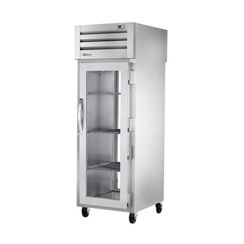 True STA1RPT-1G-1G-HC Spec Series Pass-Thru Glass Front and Glass Rear Swing Doors Refrigerator