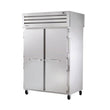 True STA2HPT-2S-2S 52" Pass-Thru Solid Front / Solid Rear Swing Door Heated Cabinet - 3000W
