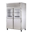 True STA2R-2HG/2HS-HC 52" Reach-In Combination Half Swing Door Refrigerator