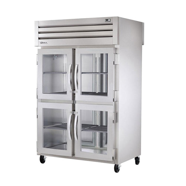 True STA2R-4HG-HC 52" Reach-In Glass Half Swing Door Refrigerator