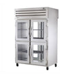 True STA2RPT-4HG-2G-HC 52" Pass-Thru Glass Half Front / Glass Rear Swing Door Refrigerator