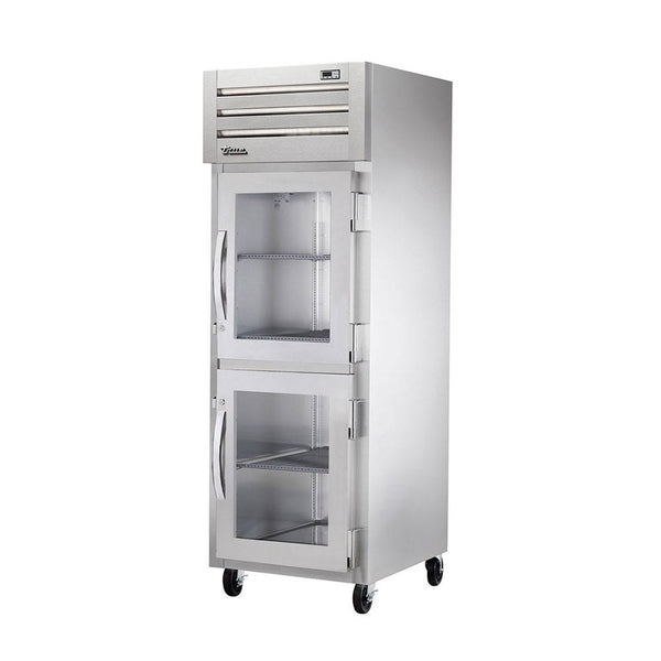 True STG1F-2HG-HC 27.5" Reach-In Glass Half Swing Door Freezer