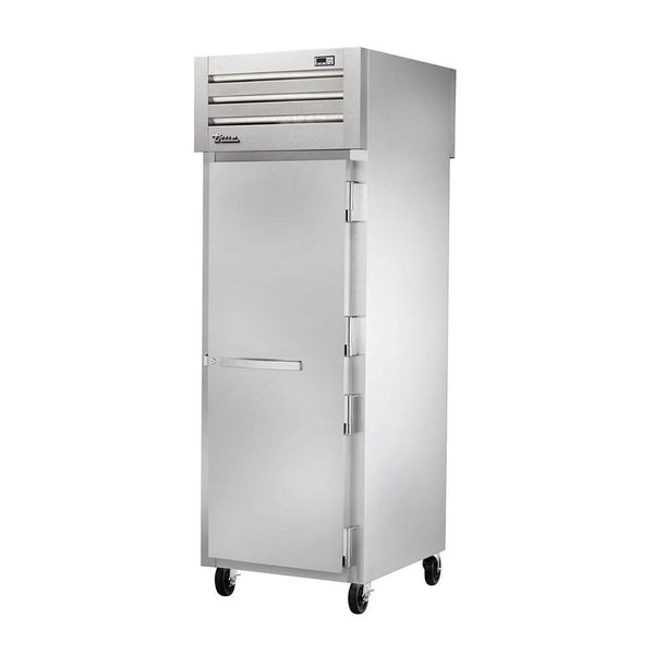 True STG1FPT-1S-1S 27.5" Pass-Thru Solid Front / Solid Rear Swing Door Freezer