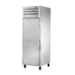 True STG1H-1S 27.5" Reach-In Solid Swing Door Heated Cabinet - 1500W