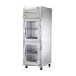 True STG1H-2HG 27.5" Reach-In Glass Half Swing Door Heating and Holding Cabinet - 1500W