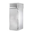 True STG1HRT89-1S-1S 35" Roll Thru Solid Swing Door Heated Cabinet - 2000W