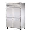 True STG2F-4HS-HC 52" Reach-In Solid Swing Half Door Freezer