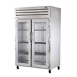 True STG2H-2G 52" Reach-In Glass Swing Door Heated Cabinet - 3000W