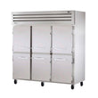 True STG3R-6HS 77" Spec Series Reach-In Solid Half Swing Door Refrigerator