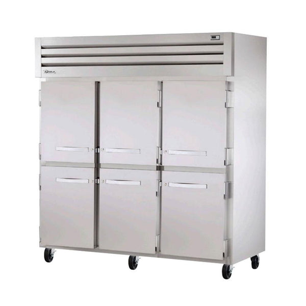 True STG3R-6HS 77" Spec Series Reach-In Solid Half Swing Door Refrigerator