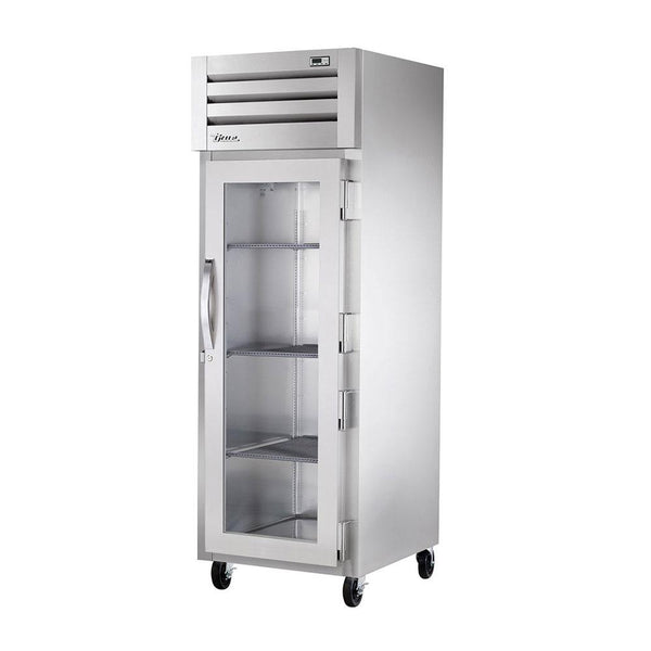 True STR1F-1G-HC 27.5" Spec Series Reach-In Stainless Steel Glass Swing Door Freezer