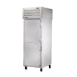 True STR1FPT-1S-1S 27.5" Pass-Thru Solid Front / Solid Rear Swing Door Freezer