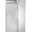 True STR1HRT89-1S-1S 35" x 88" Roll-Thru Solid Swing Door Heating and Holding Cabinet - 2000W