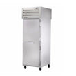 True STR1RPT-1S-1S-HC 27.5" Pass-Thru Solid Front / Solid Rear Swing Door Refrigerator