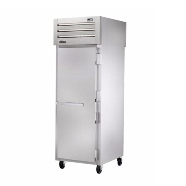 True STR1RPT-1S-1S-HC 27.5" Pass-Thru Solid Front / Solid Rear Swing Door Refrigerator