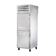 True STR1RPT-2HS-1S-HC 27.5" Pass-Thru Solid Half Front / Solid Rear Swing Door Refrigerator