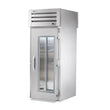 True STR1RRT-1G-1S 35" Roll-Thru Glass Front / Solid Rear Swing Door Refrigerator