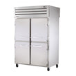 True STR2DT-4HS 52" Reach-In Solid Half Swing Door Dual Temperature Refrigerator / Freezer