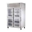 True STR2R-4HG-HC 53" Spec Series 4 Half Glass Door Reach In Refrigerator