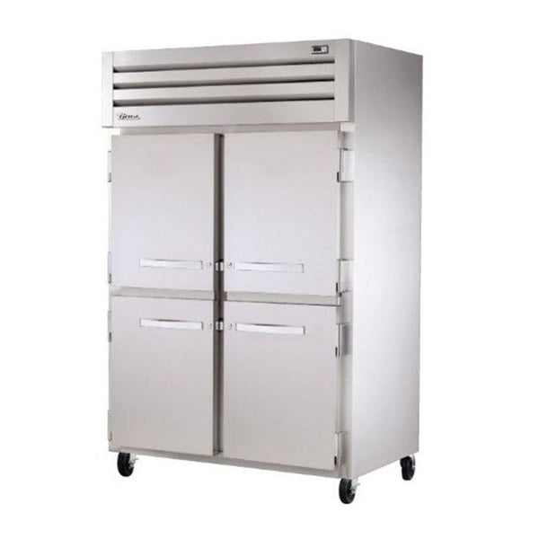 True STR2R-4HS-HC 52" Reach-In Solid Half Swing Door Refrigerator