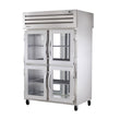 True STR2RPT-4HG-2G-HC 53" Spec Series Pass-Thru Half Glass Front Door / Glass Rear Refrigerator