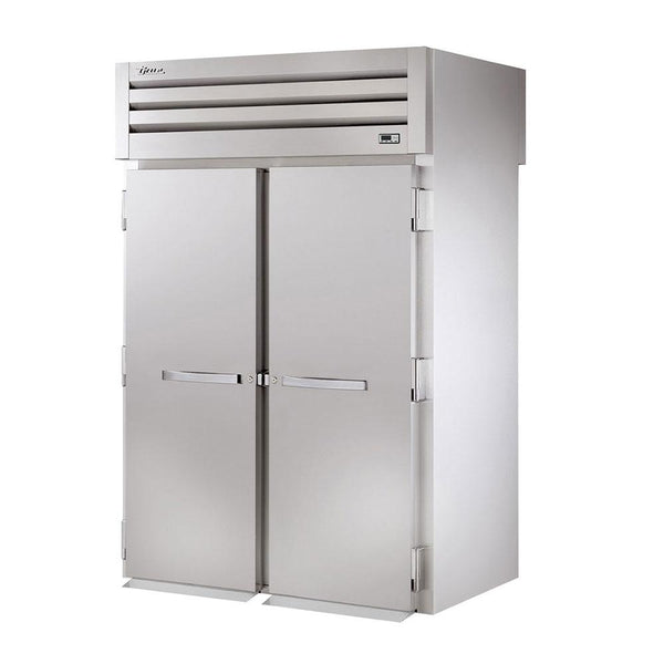 True STR2RRI89-2S 68" x 88" Roll-In Solid Swing Door Refrigerator