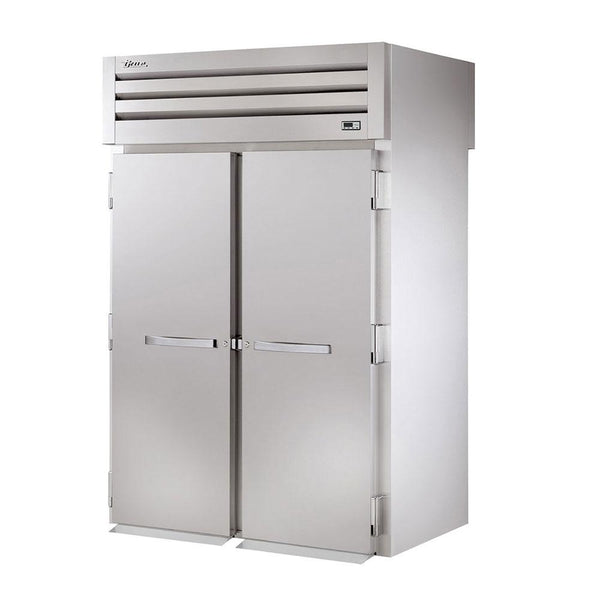 True STR2RRT-2S-2S 68" x 83" Roll-Thru Solid Swing Door Refrigerator
