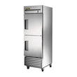 True T-23F-2-HC 27" Reach-In Solid Half Swing Door Freezer